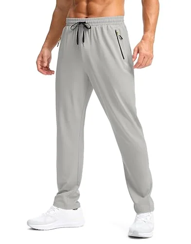 Men's Hiking Pants, Bright Gray