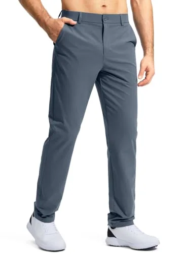 Men's Golf Pants, Grey Blue