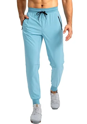 Men's Joggers, Light Blue