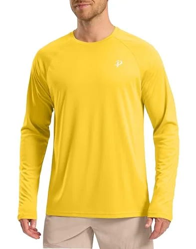 Men's Short-Sleeve Running Tee, Yellow