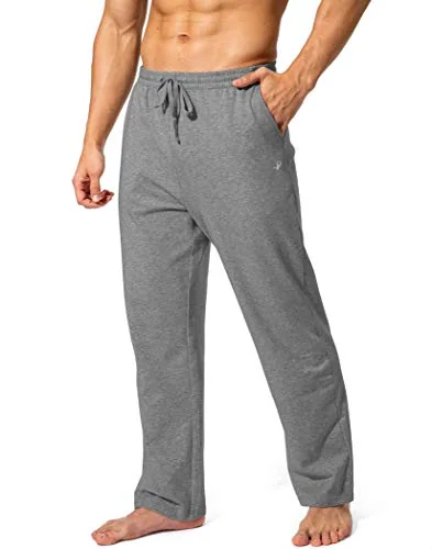 Men's Cotton Sweatpants, Grey