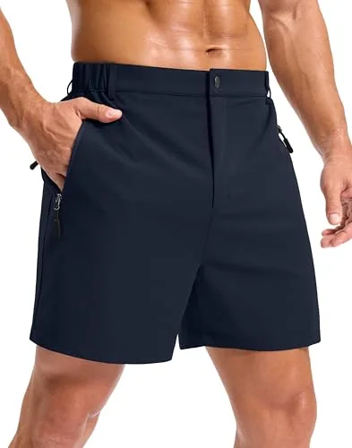 Men's 5-Inch Golf Shorts, Navy