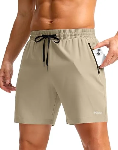 Men's Running Shorts III, Khaki