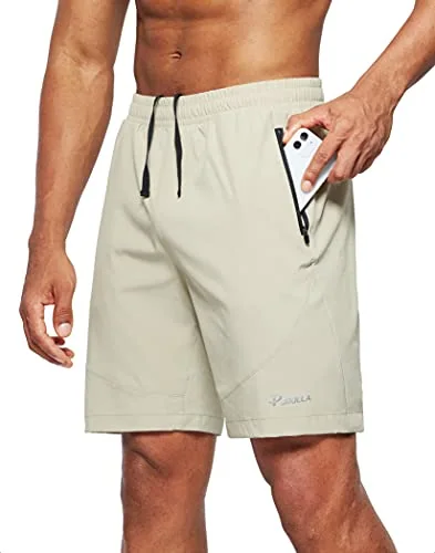 Men's Running Shorts, Khaki