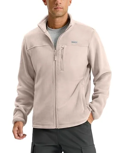 Men's Fleece Jacket, Ivory