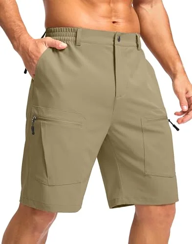 Men's 9-Inch Cargo Shorts IV, Dusty Khaki