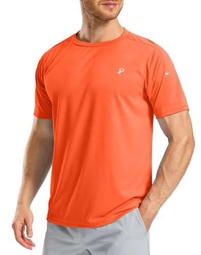 Men's Running Tee, Orange
