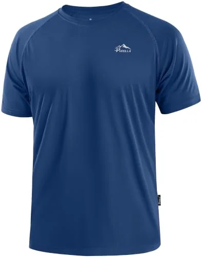 Men's Short-Sleeve Rash Guard, Navy Blue