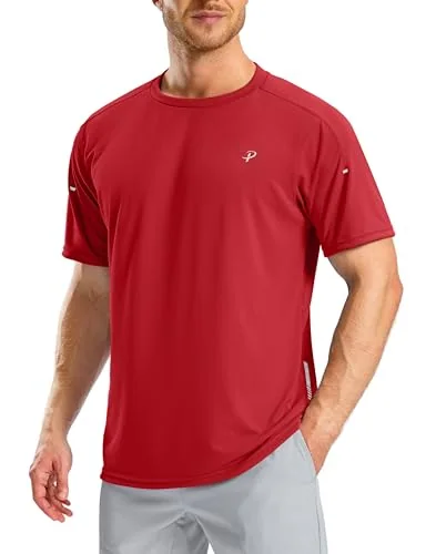 Men's Running Tee, Red