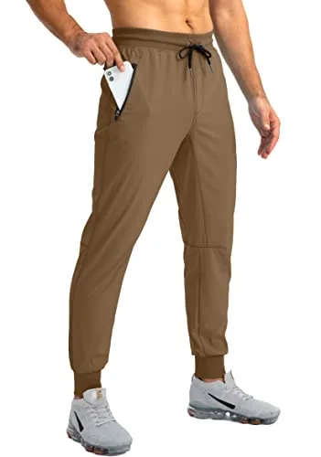 Men's Joggers, Brown