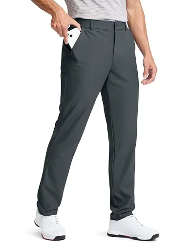 Men's Golf Pants III, Dark Grey Green