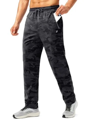 Men's Sweatpants, Grey Camo