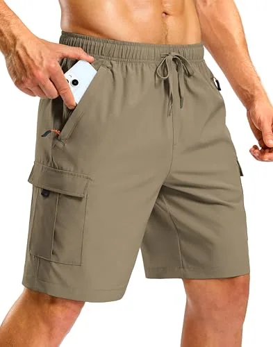 Men's 9-Inch Cargo Shorts II, Dusty Khaki