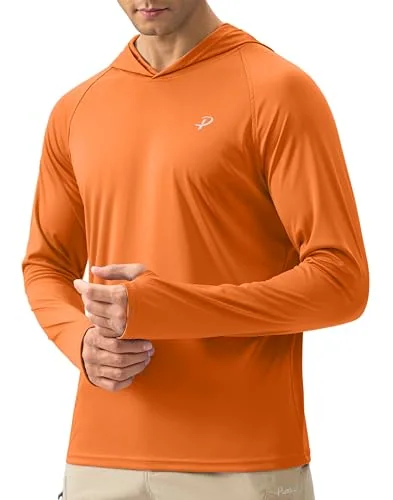 Men's Sun Hoodie, Orange