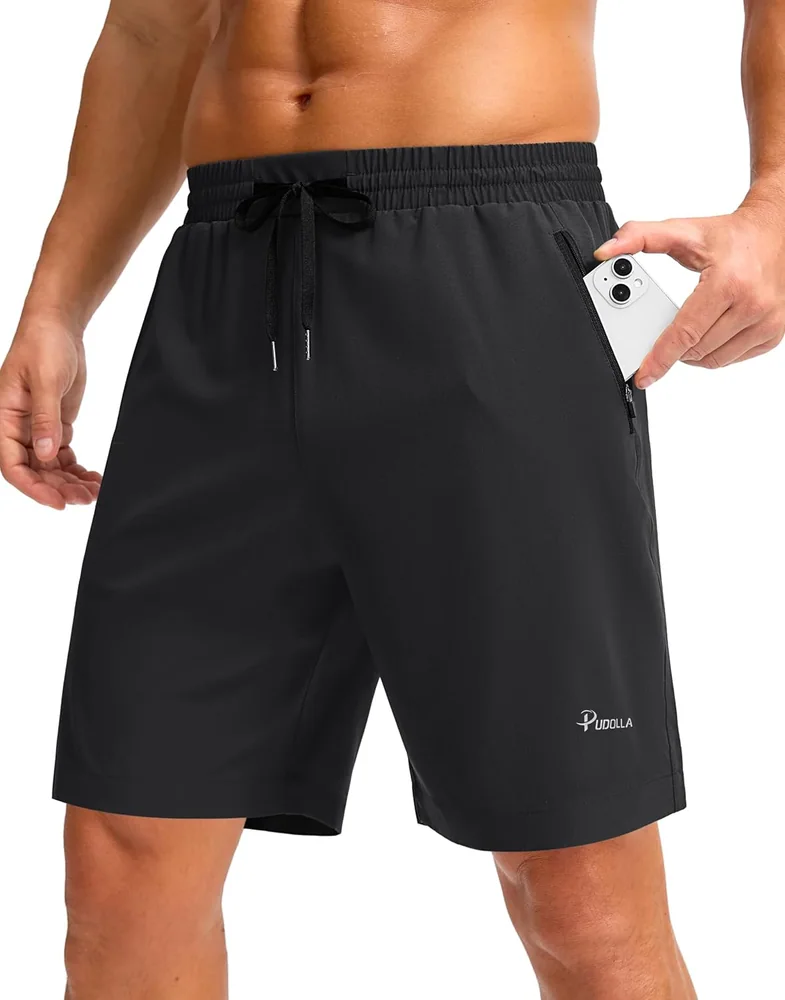 Men's 5-Inch Running Shorts II, Black