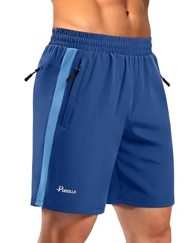 Men's 5-Inch Running Shorts, Royal Blue