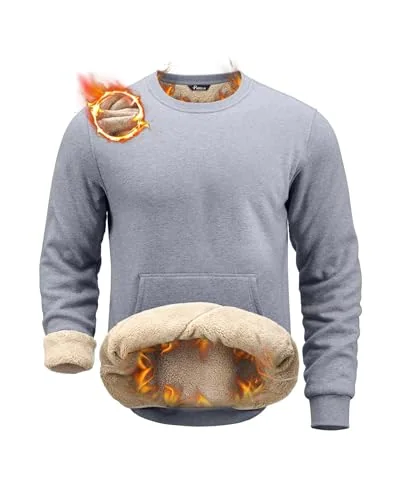 Men's Quarter-Zip Pullover II, Heather Light Grey