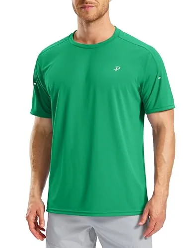 Men's Running Tee, Green