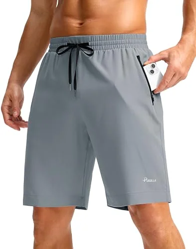 Men's Running Shorts III, Light Grey