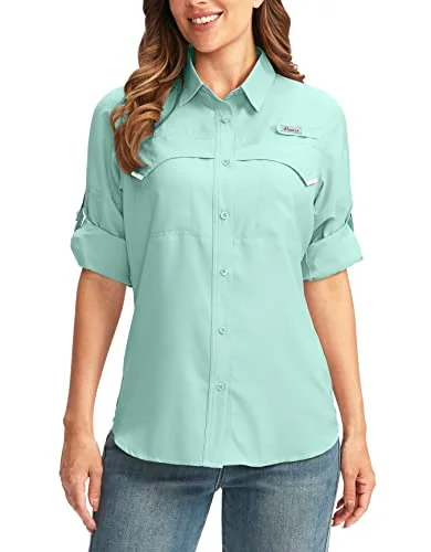 Women's Long-Sleeve Sun Shirt II, Mint Green