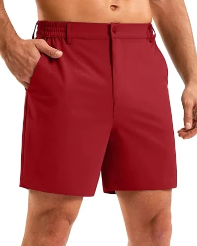 Men's 5-Inch Golf Shorts II, Red
