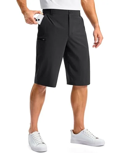 Men's 11-Inch Golf Shorts, Black