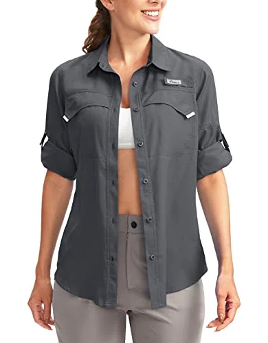 Women's Long-Sleeve Sun Shirt II, Dark Grey