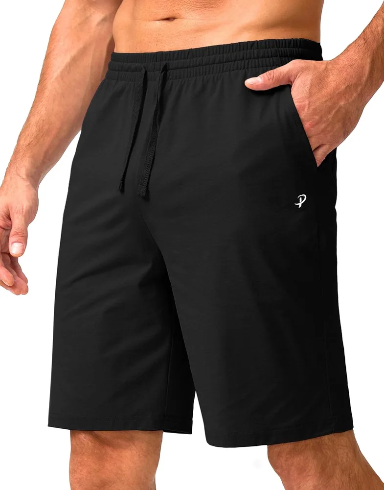 Men's 9-Inch Lounge Shorts, Black