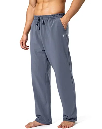 Men's Cotton Sweatpants, Mallard Blue